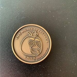 Five Nights in Freddy’s Freddy Fazzbears Chica Collectible Coin Token 2016
